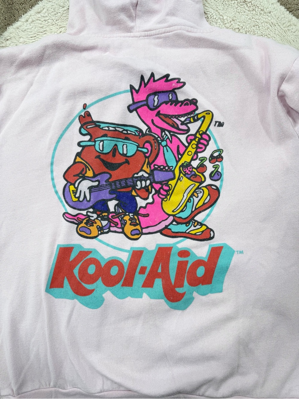 Kool-Aid Hoodie Light Pink